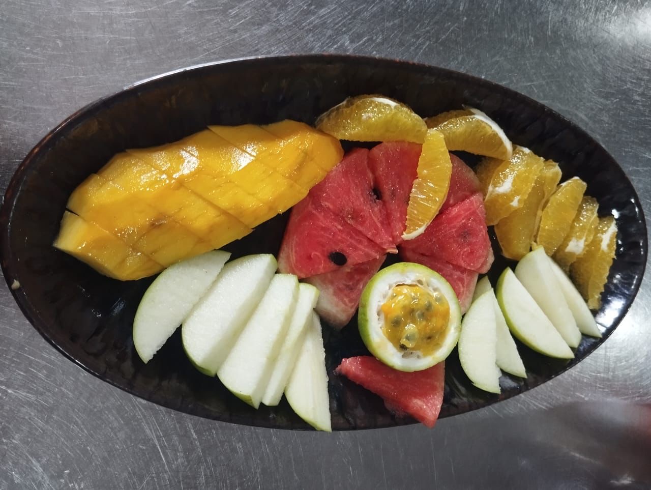 Arranged Food and Objects