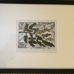 Kağıt Üzerine Linol Baskı