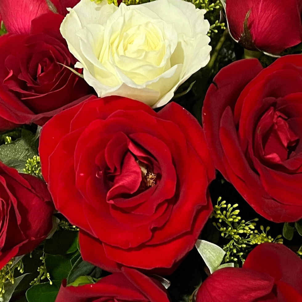 Miniatura: Cesta de Rosas Especial