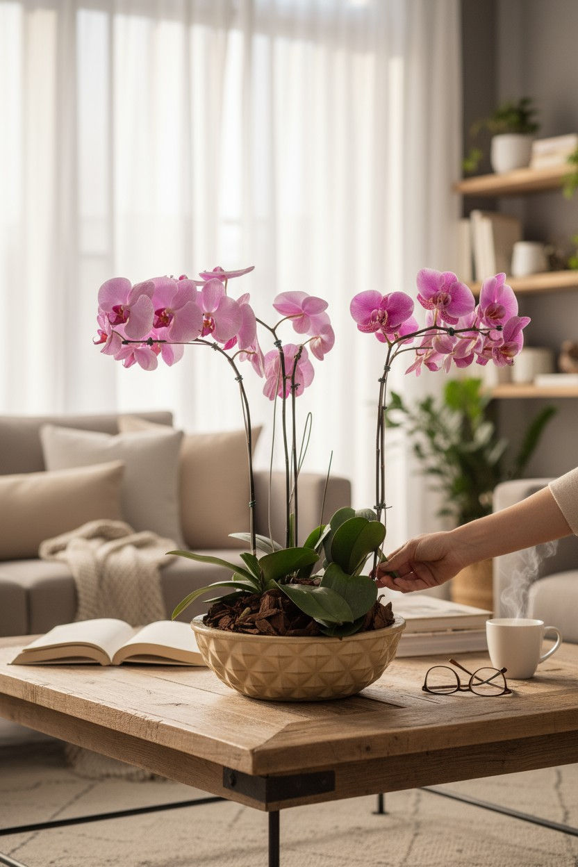 Miniatura: Sinfonia de Orquideas Lilás 