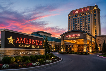 Ameristar Casino Hotel East Chicago in East Chicago, Indiana, host of scheduled MSPT poker tournaments