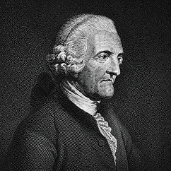 Black-and-white engraved portrait of Edmond Hoyle, the 18th-century English card-game writer and author of A Short Treatise on the Game of Whist.