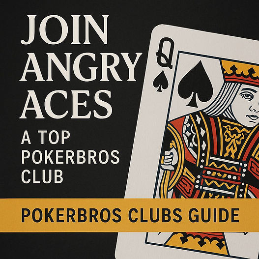 Angry Aces PokerBros clubs promo image