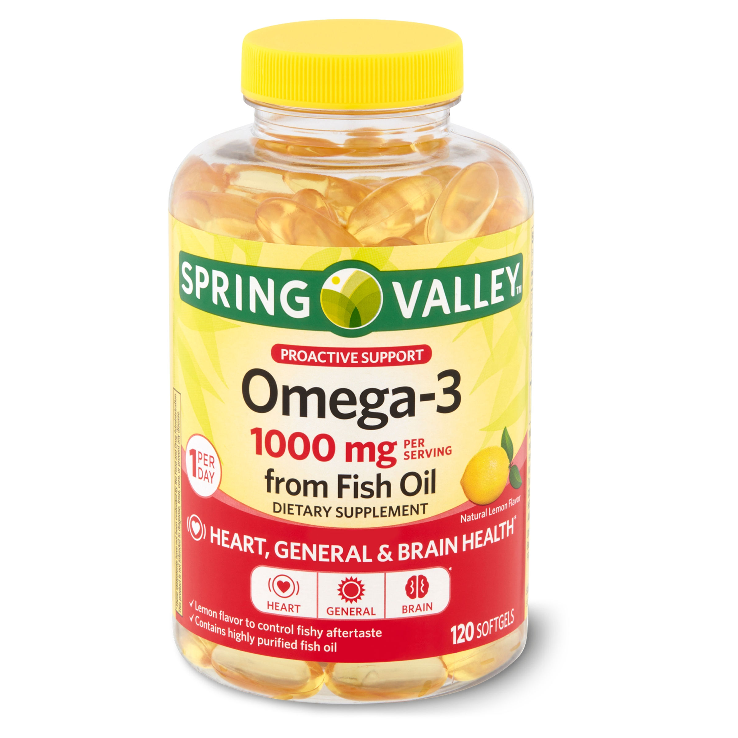 Omega 3 Fish Oil (soft Gels)    count 100