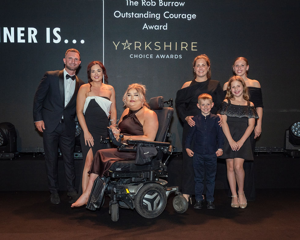 Winner of Rob Burrow Outstanding Courage Awards 2026 - Lucie Maguire, Kirkby Malzeard