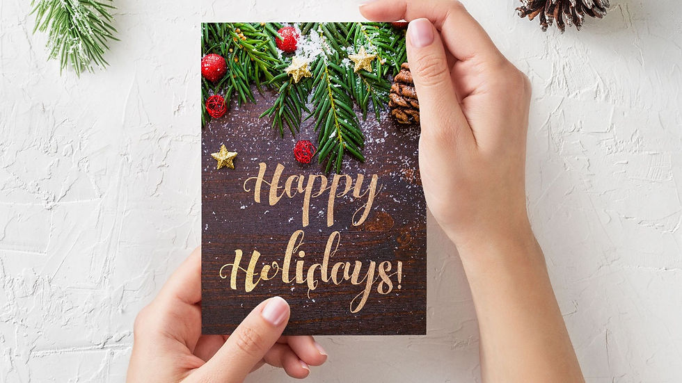 Sending Christmas Cards
