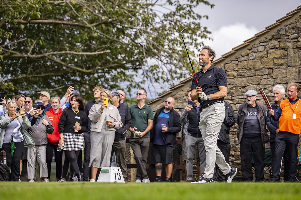 Sir Gareth Southgate helps raise £23k for Martin House at Yorkshire Invitational