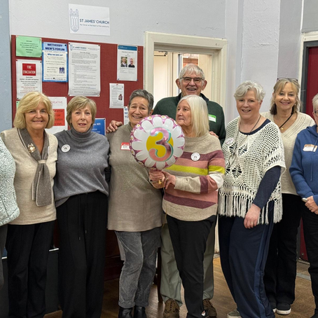 Charity celebrates three years of popular lifeline memory café