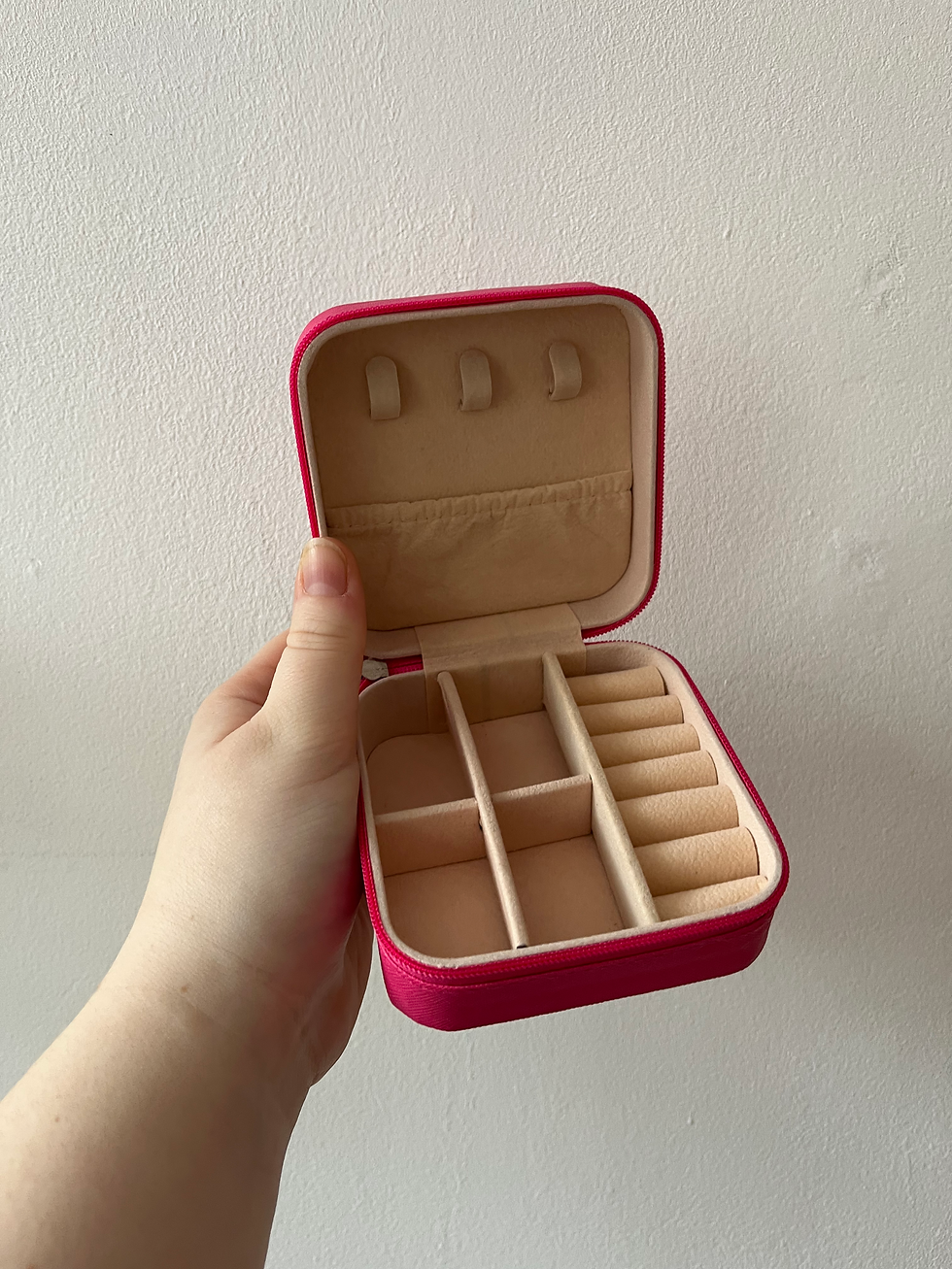 Miniature : Boite à bijou (transportable)