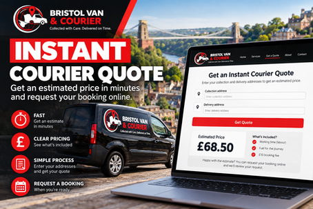 Instant Courier Quote Bristol