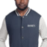 IRVINE'S Embroidered Champion Bomber Jacket