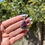 Thumbnail: SM Sugilite Freeform Triangle Twistwire Pendant 1 Handmade by Navajo Linda Yazzi