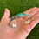 Miniature : S Royston Turq Sterling Silver Applique Cuff Handmade by Navajo Happy Piasso