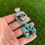 Miniature : Kingman Waterweb Turq Sunface Naja Kachina Pendant Handmade Navajo Fred Charley