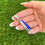 Thumbnail: Lapis Lazuli Oblong Teardrop Twistwire Pendant Handmade by Navajo Linda Yazzie