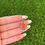 Thumbnail: Red Spiny Oyster Shell Heart Twistwire Pendant Handmade by Navajo Linda Yazzie
