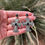 Thumbnail: Sterling Silver Black Onyx Cross Earrings Handmade by Navajo Happy Piasso