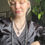 Thumbnail: SM Sugilite Freeform Triangle Twistwire Pendant 1 Handmade by Navajo Linda Yazzi