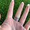 Thumbnail: Natural Red Spiny Oyster Shell Heavy Gauge Ring Handmade by Navajo Albert Jake