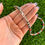 Thumbnail: 18" 6mm Red Italian Coral Single Strand Navajo Pearl Necklace Navajo Handfinishe
