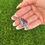 Thumbnail: SM Sugilite Freeform Triangle Twistwire Pendant 1 Handmade by Navajo Linda Yazzi