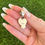Thumbnail: Red Spiny Oyster Shell Heart Twistwire Pendant Handmade by Navajo Linda Yazzie