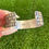 Thumbnail: S Royston Turq Fan Conch Accent Sterling Cuff Handmade by Navajo Tsosie White