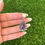 Thumbnail: SM Sugilite Freeform Triangle Twistwire Pendant 1 Handmade by Navajo Linda Yazzi
