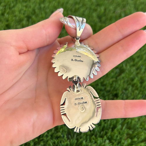 FredCharley フレッドチャーリー NAVAJO ネックレストップ FredCharley