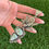 Miniature : Dry Creek Turq Butterfly Maiden Kachina Pendant Handmade by Navajo Fred Charley