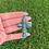 Miniature : Old Kingman Turquoise Stampwork Cross Pendant Handmade by Navajo Tsosie White