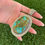 Miniature : Oversized Sonoran Gold Turq Cold Chisel Pendant Handmade by Navajo Albert Jake