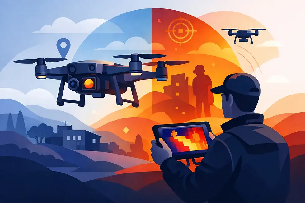 How to Use Thermal Drones the Right Way