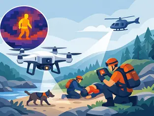How Search Rescue Thermal Drones Help