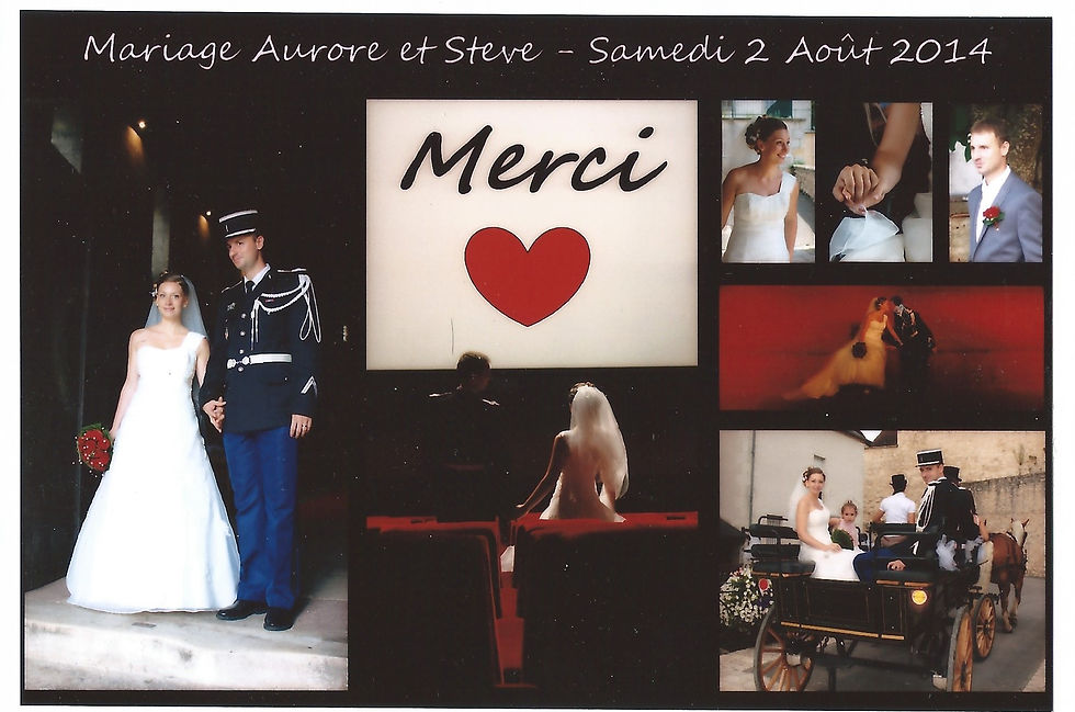 Mariage du 2 Août 2014