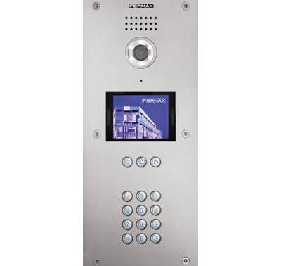 Fermax intercom panel for secure building entry