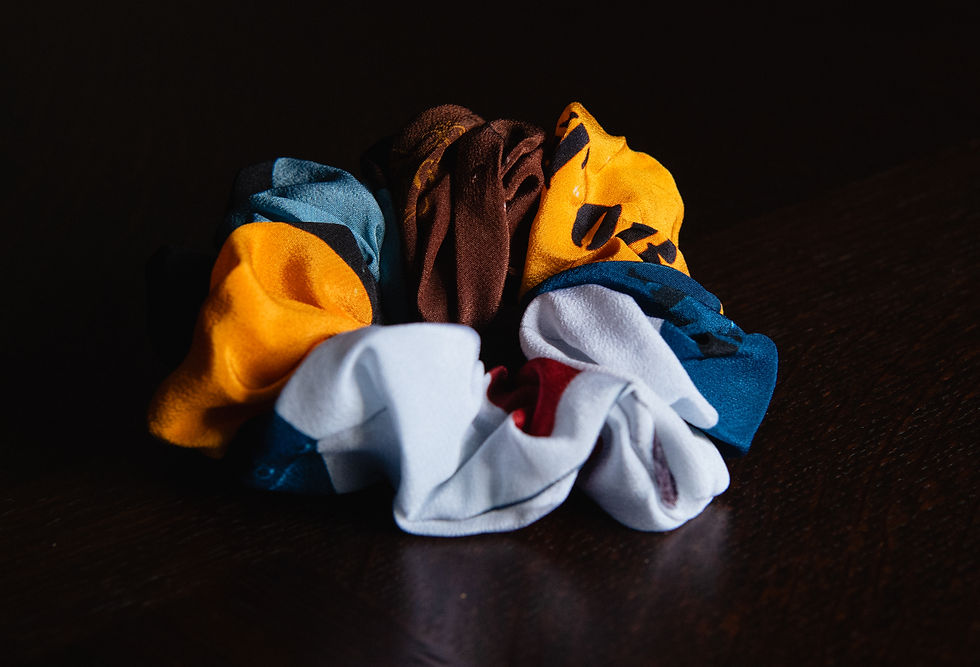 Thumbnail: Roundel Silk Scrunchie