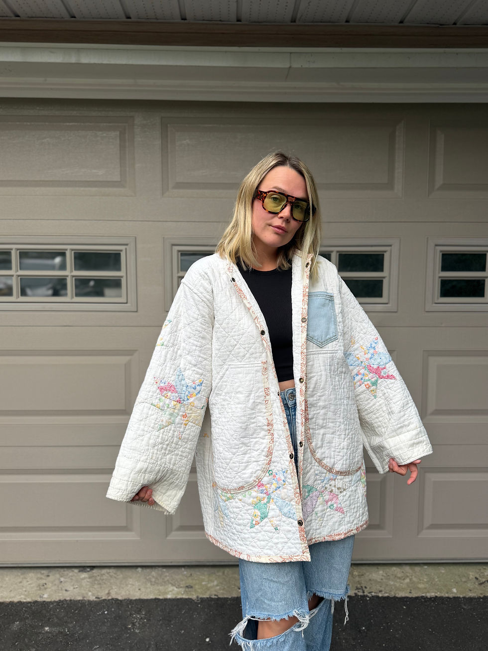 Thumbnail: Out of context quilt jacket