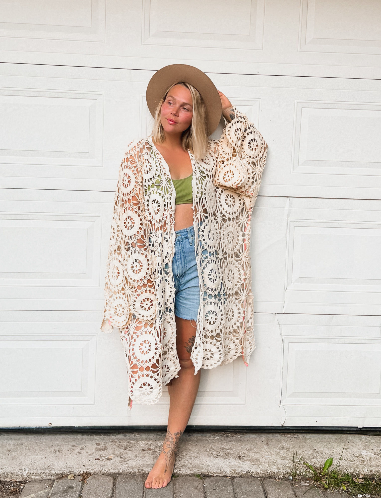 by the moon kimono