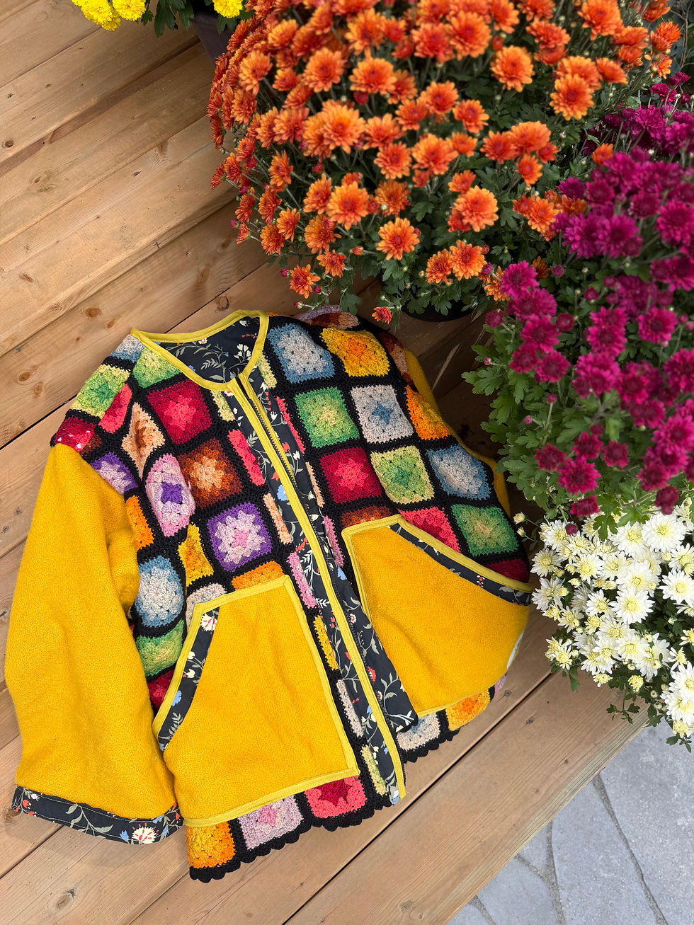 Thumbnail: Grannycore knit jacket 