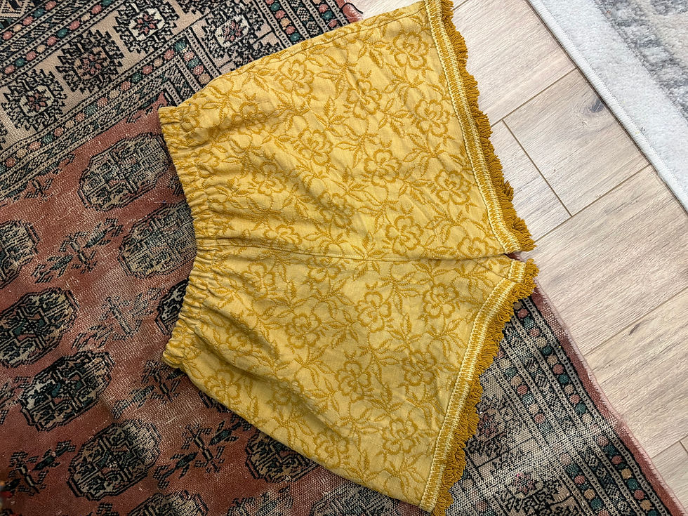 Thumbnail: Champagne cowgirl shorts 