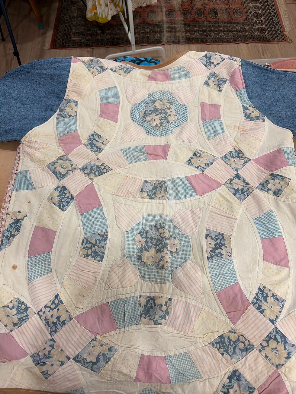 Thumbnail: thyme well spent quilt coat