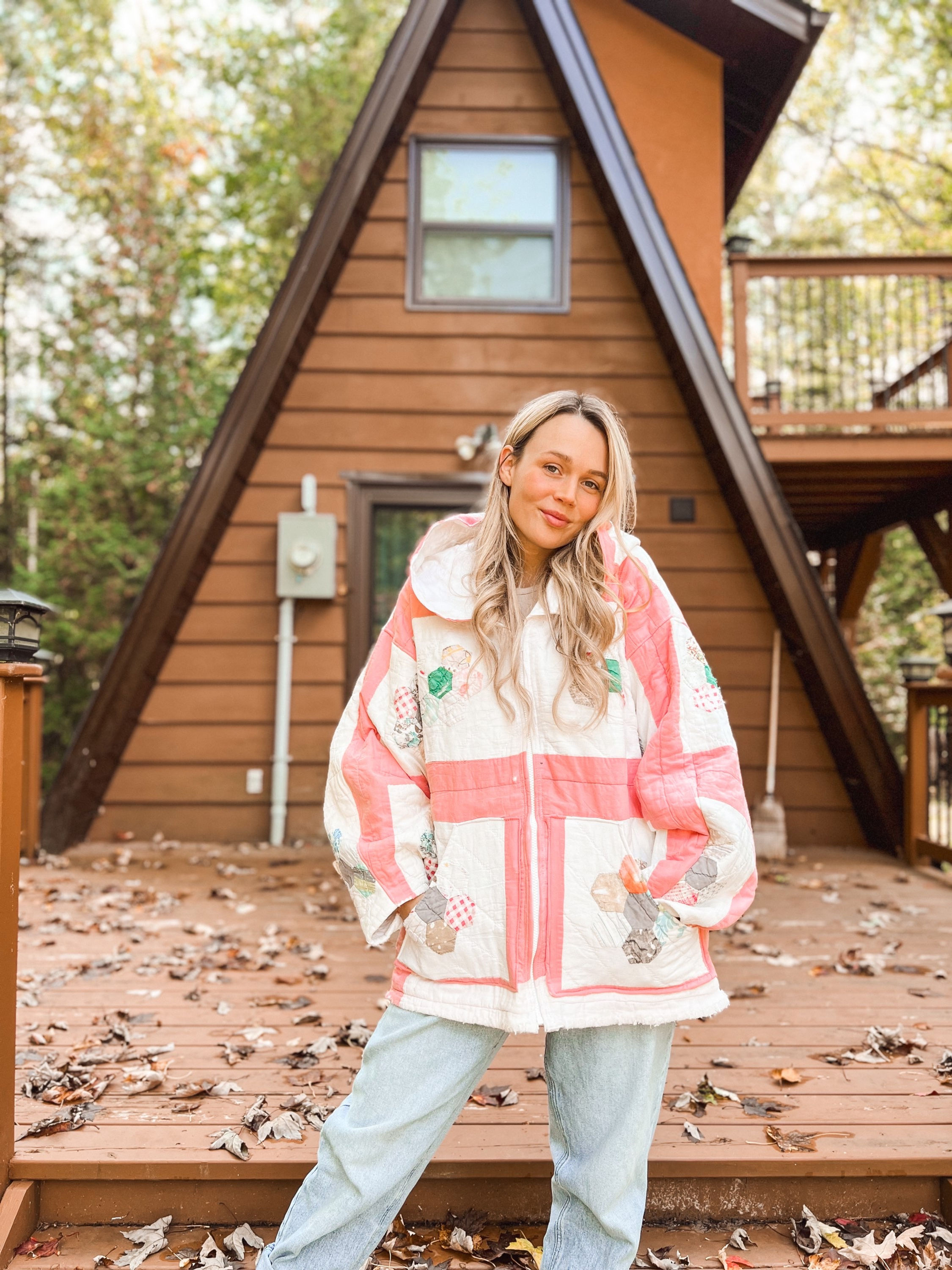 Flwr pwr quilt jacket 