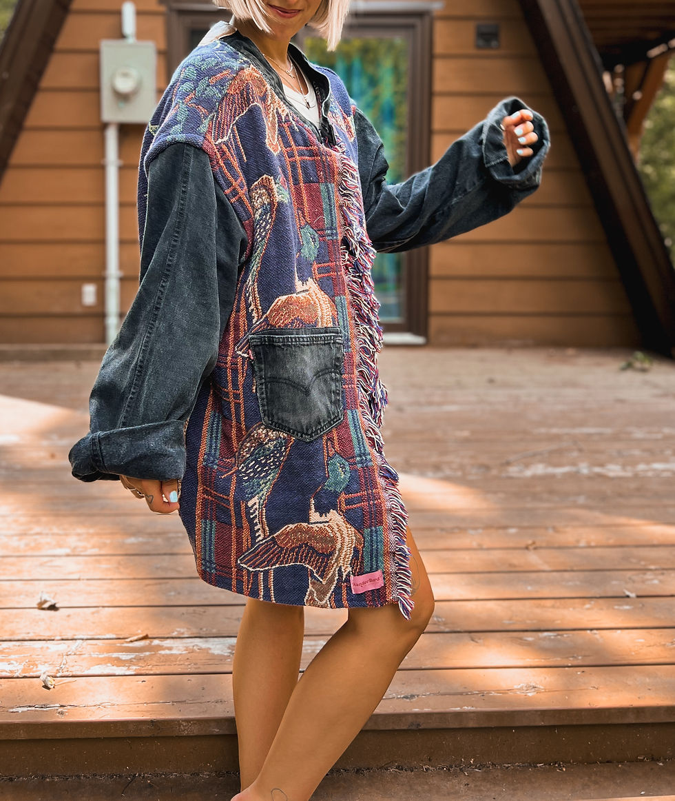 Thumbnail: a gals bestfriend blanket jacket 