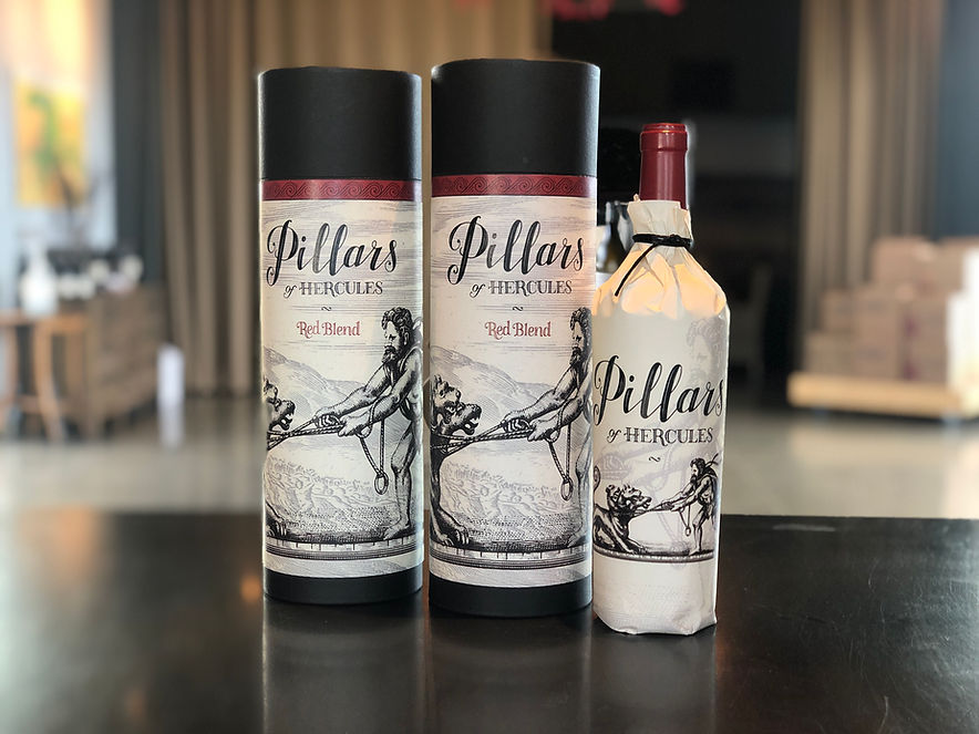 Pillars of Hercules, Wine Brand Furikake Design