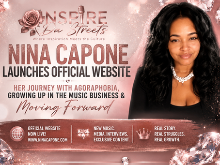 Nina Capone Launches Official Website and Opens Up About Battling Agoraphobia in the Music Industry