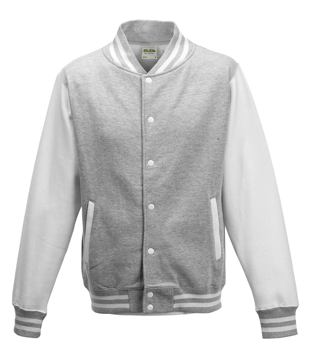 Miniatyrbilde: Unisex Collegejakke med kontrastarmer By AWDis