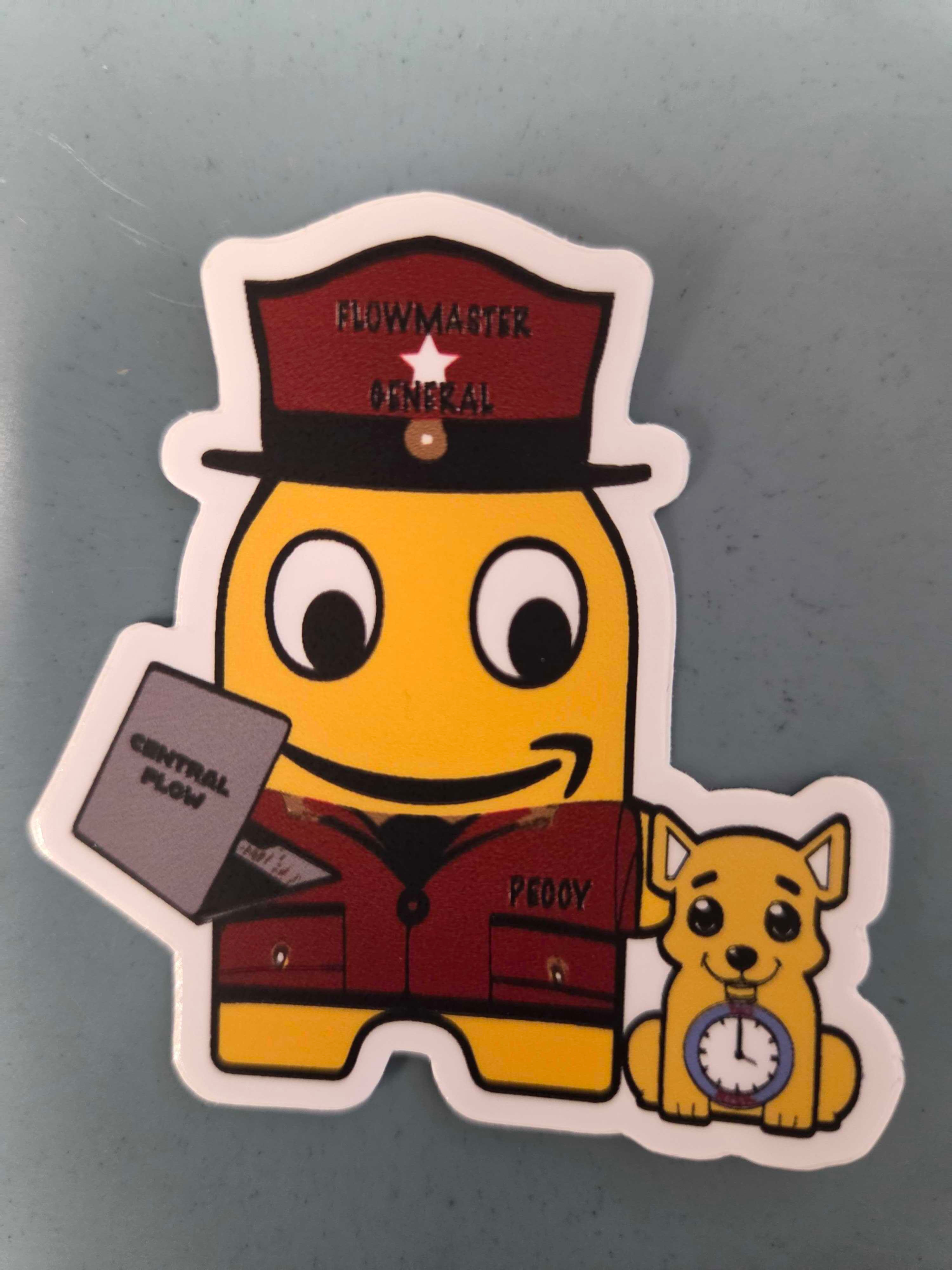 Flowmaster General Peccy Sticker