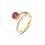 Thumbnail: Melano Twisted Tamina CZ Ring GD