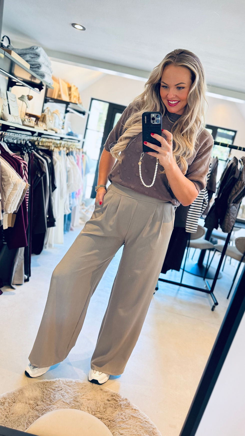 Thumbnail: Pantalon Floor Taupe